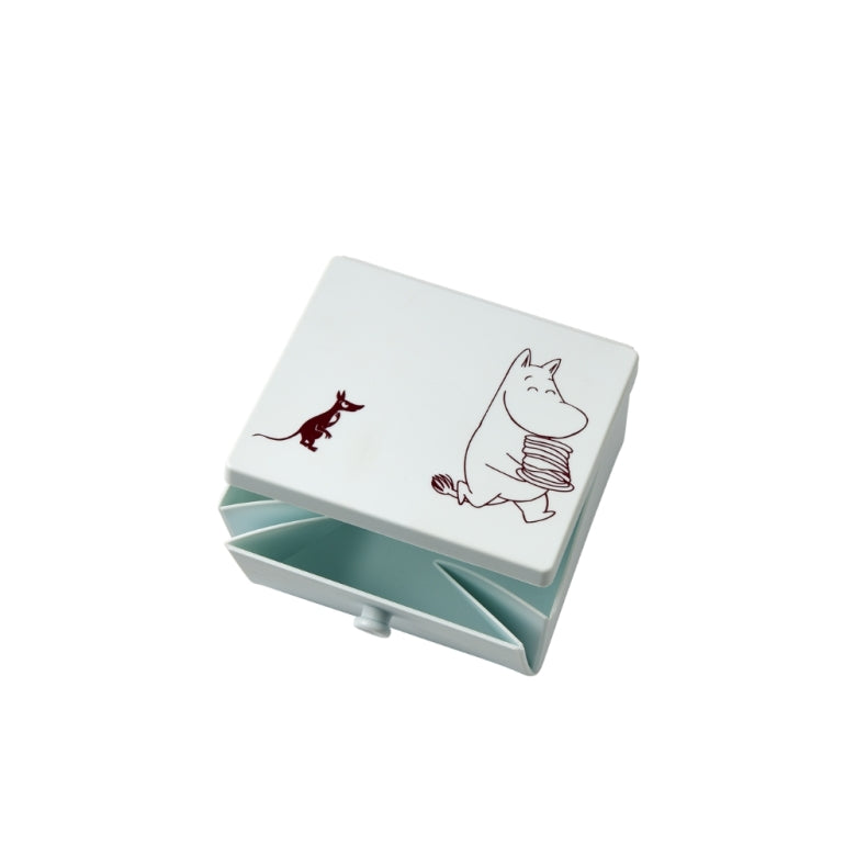 Mumin Lunchlåda Square Ljusblå Dsignhouse x Moomin