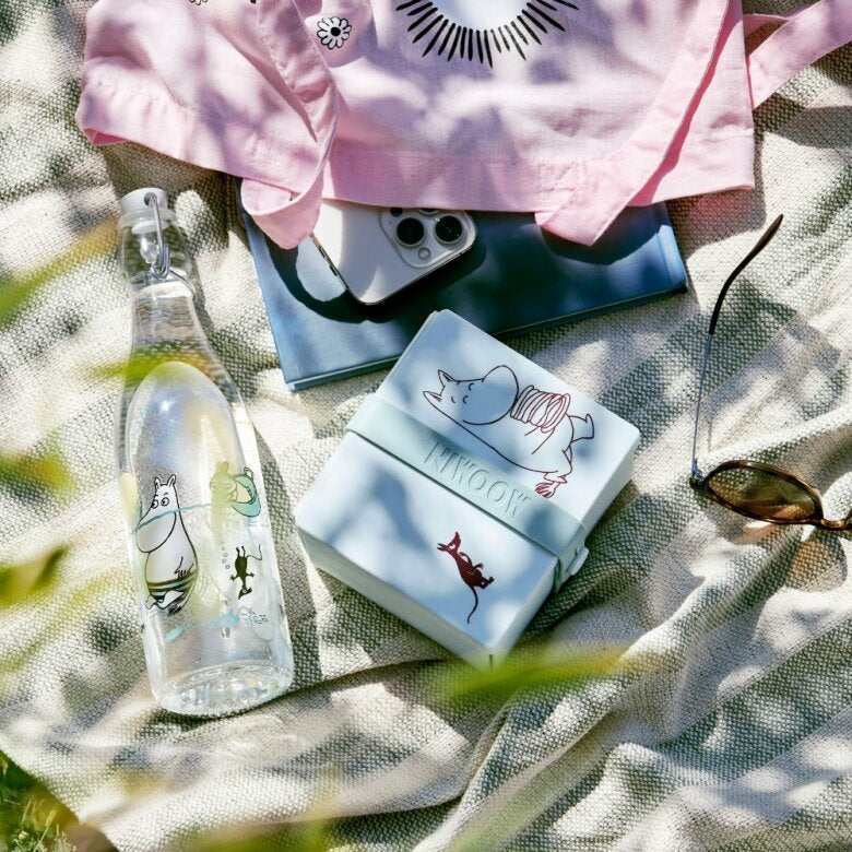 Mumin Lunchlåda Square Ljusblå Dsignhouse x Moomin