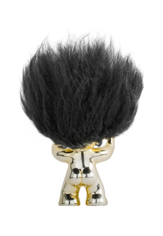 Lyckotroll Mässing 9 cm Träfigurer Spring Copenhagen