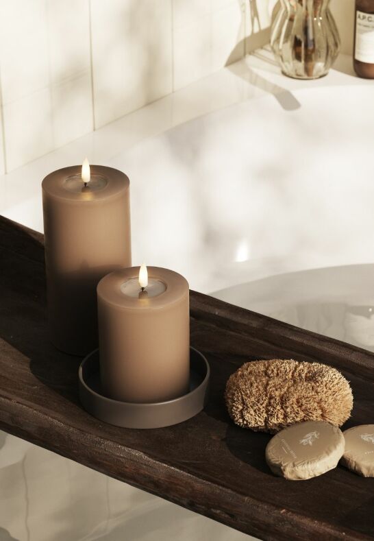 LED Blockljus Mocca 7,5x10 cm DeluxeHomeart