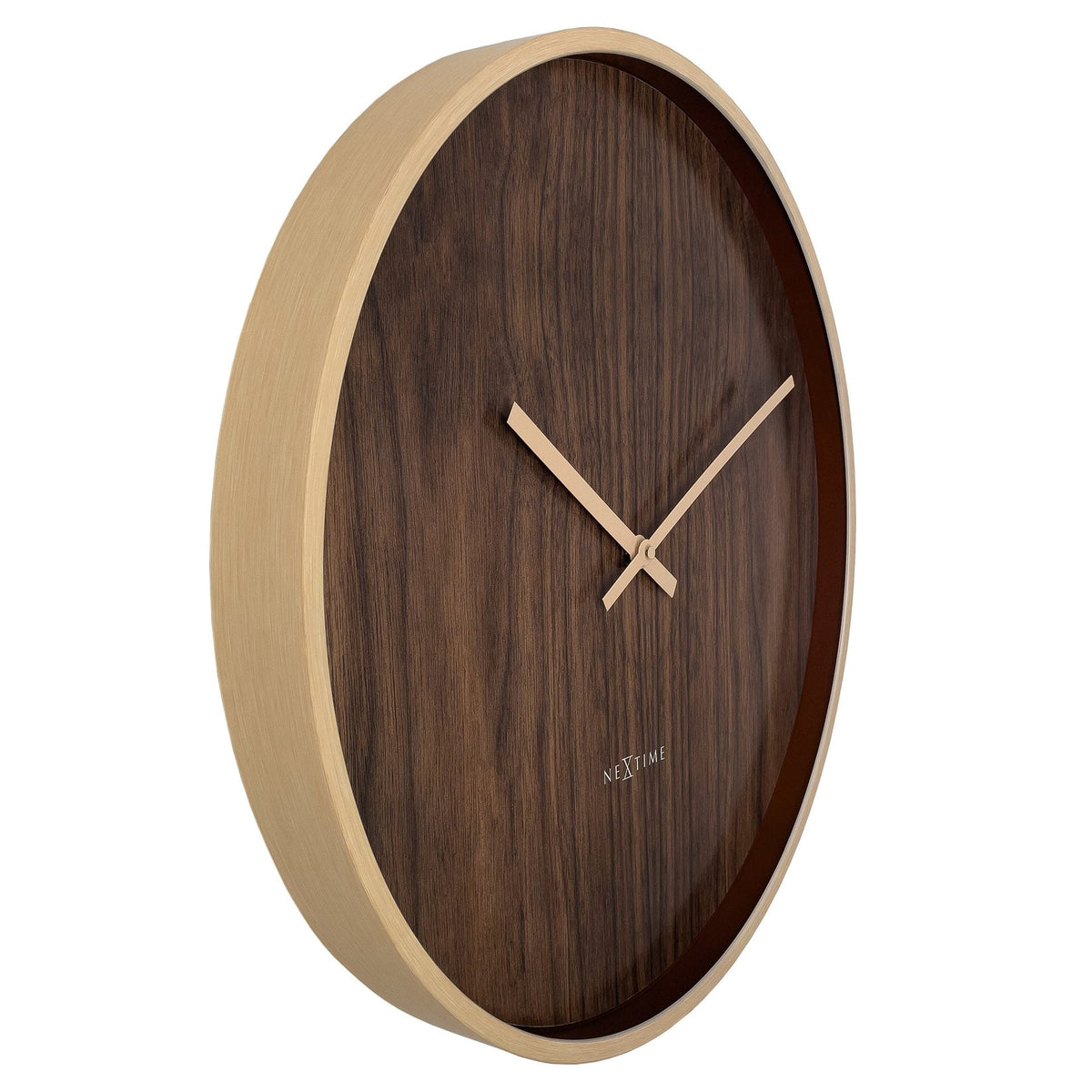 Väggklocka Oslo L 50 cm Brun från NeXtime