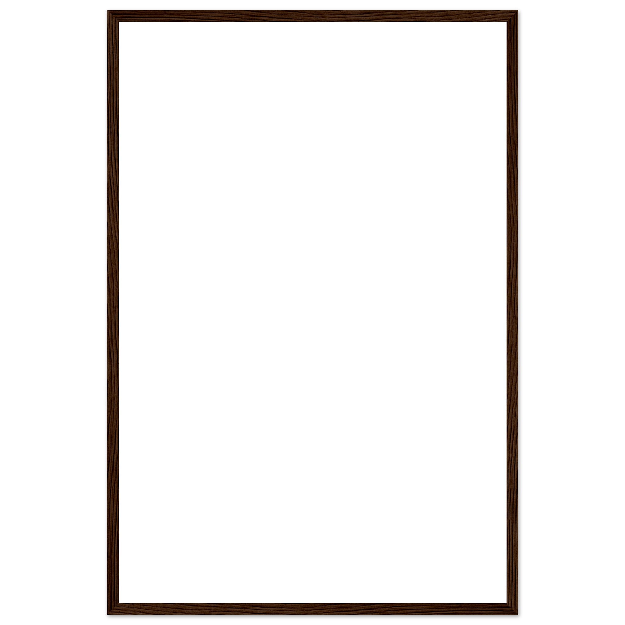 Skapa din egna poster (med ram) Print Material Hemboden 40x60 cm Mörk träram