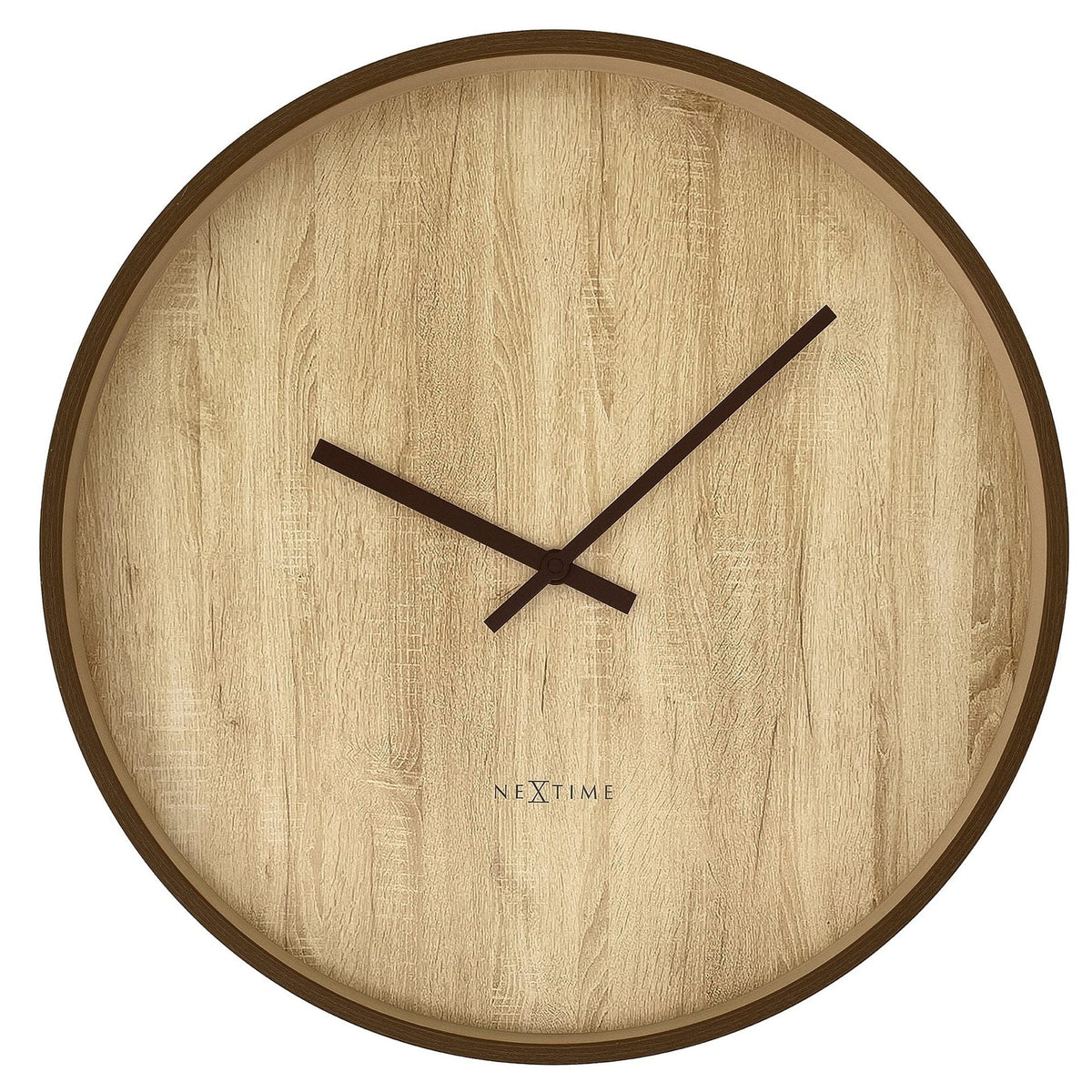 Väggklocka Oslo L 50 cm Brun från NeXtime