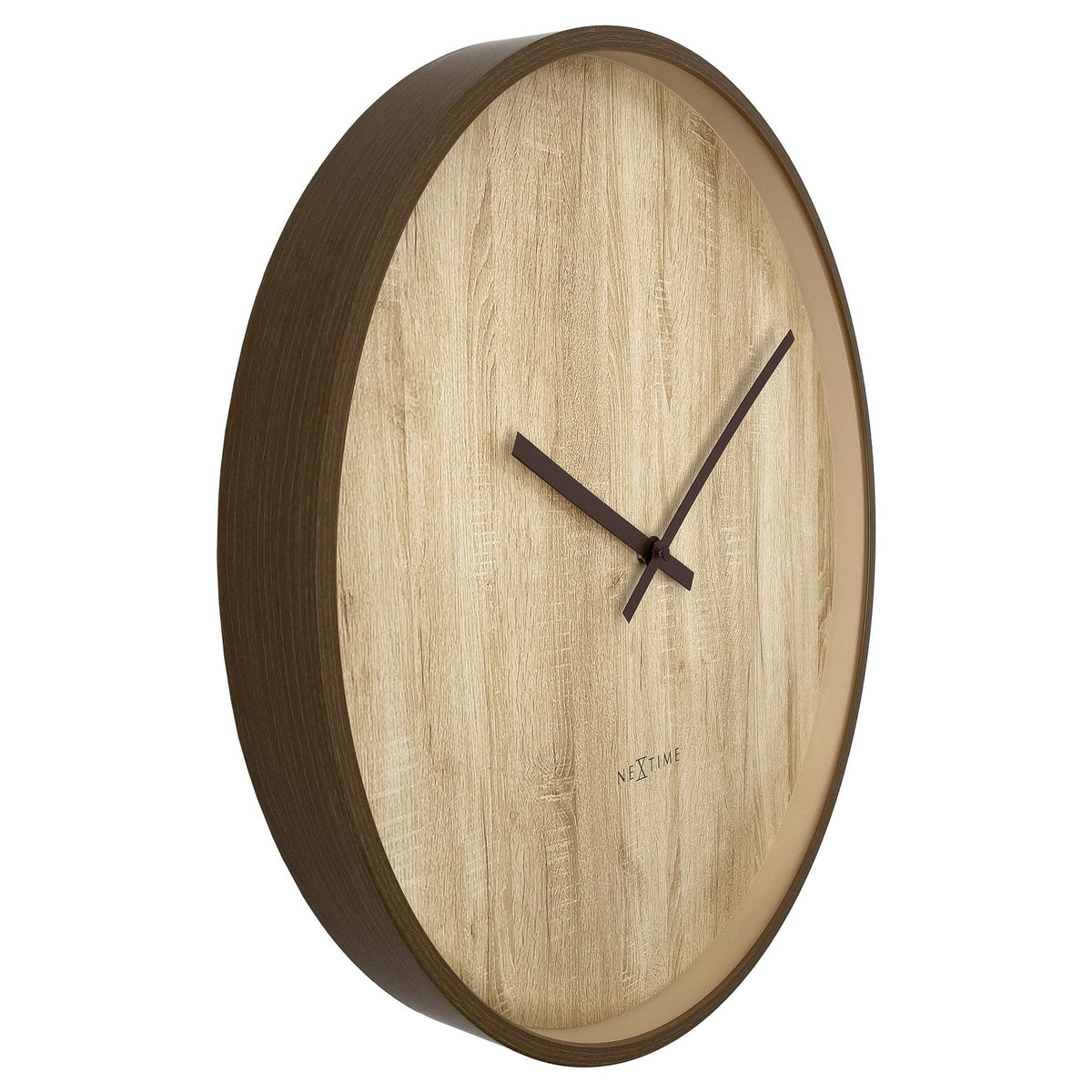 Väggklocka Oslo L 50 cm Brun från NeXtime