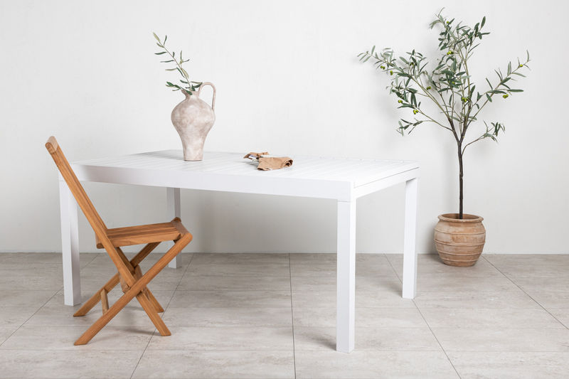 Venture Home Marbella Table 160/240 - White/White Venture Home