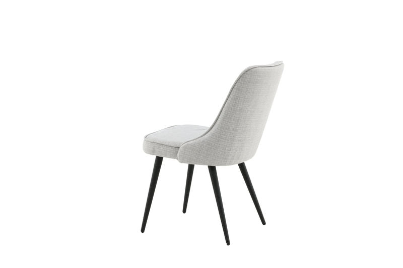 Velvet Deluxe Matstol Grå