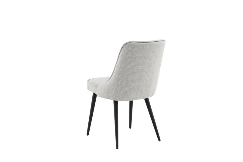 Velvet Deluxe Matstol Grå
