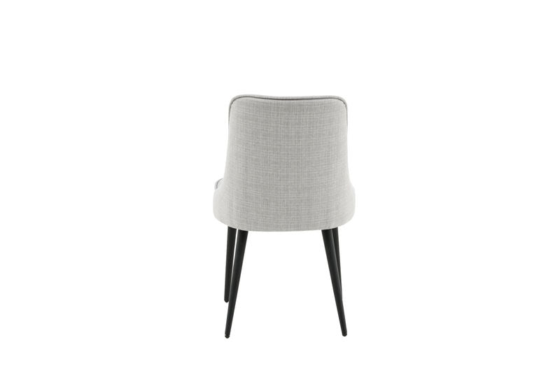 Velvet Deluxe Matstol Grå