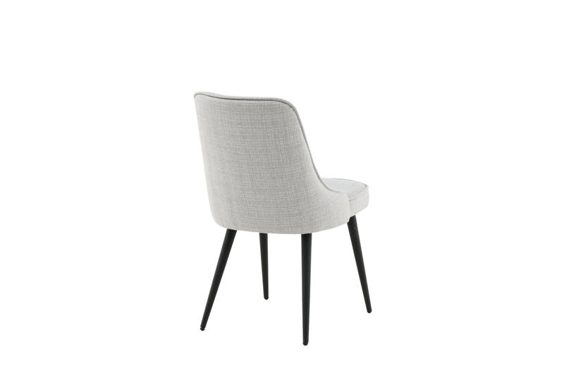 Velvet Deluxe Matstol Grå