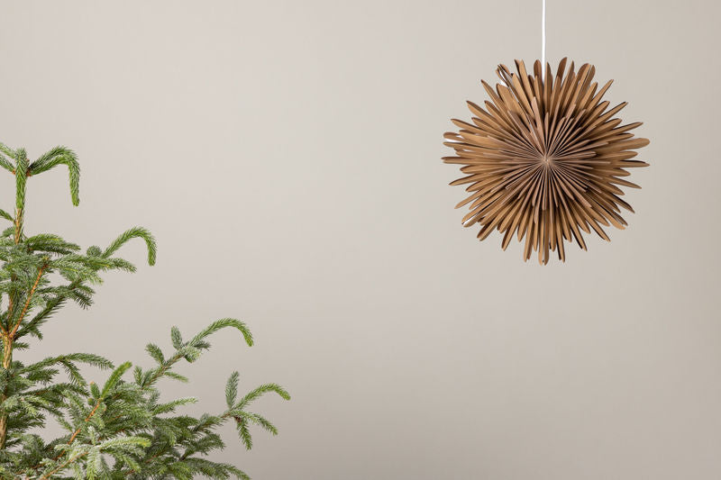 Sälen Lampa - Brun (35 cm)