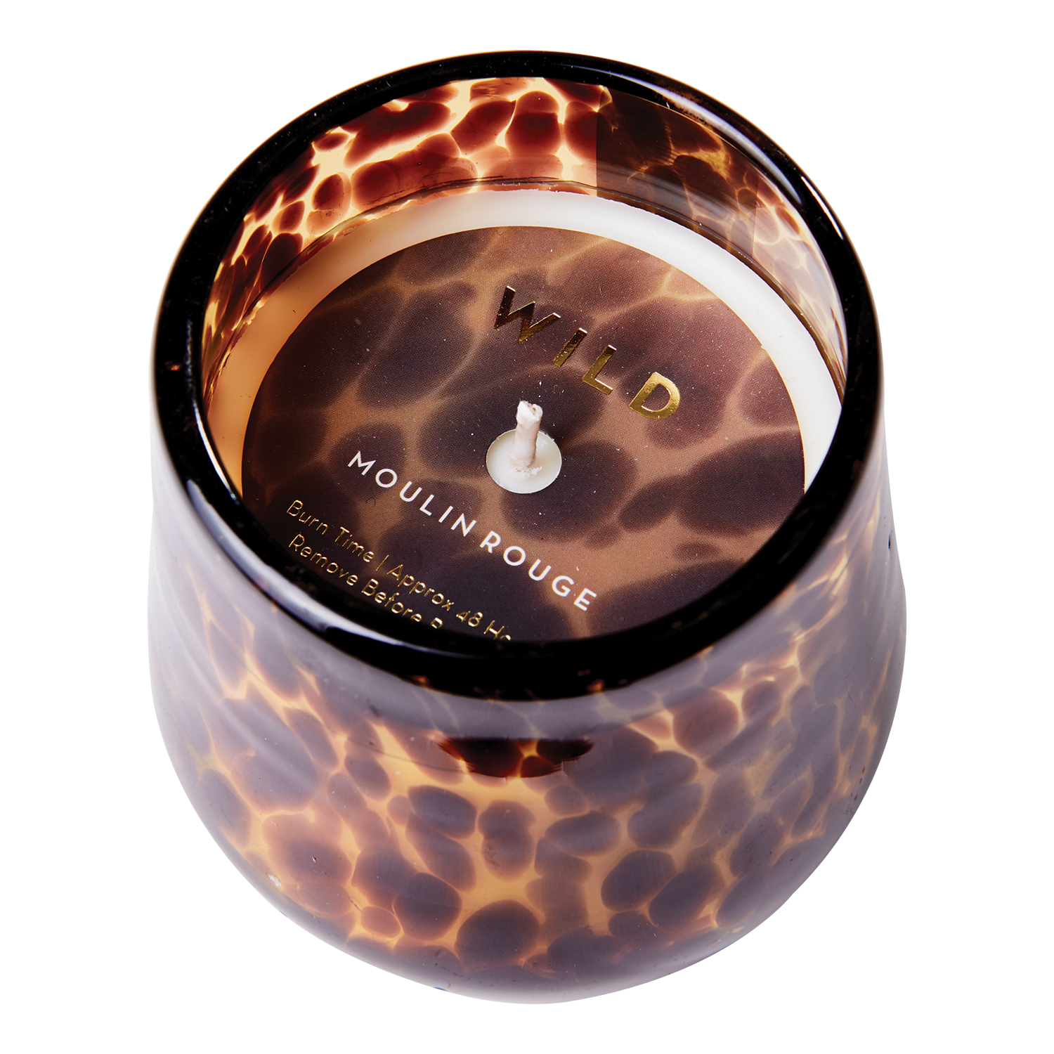 WILD Doftljus Moulin Rouge, Brun/bärnsten Doftljus Affari of Sweden