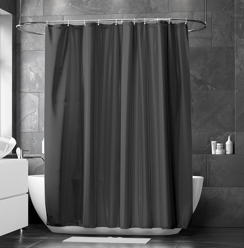 Duschdraperi Match XL Grafit Etol
