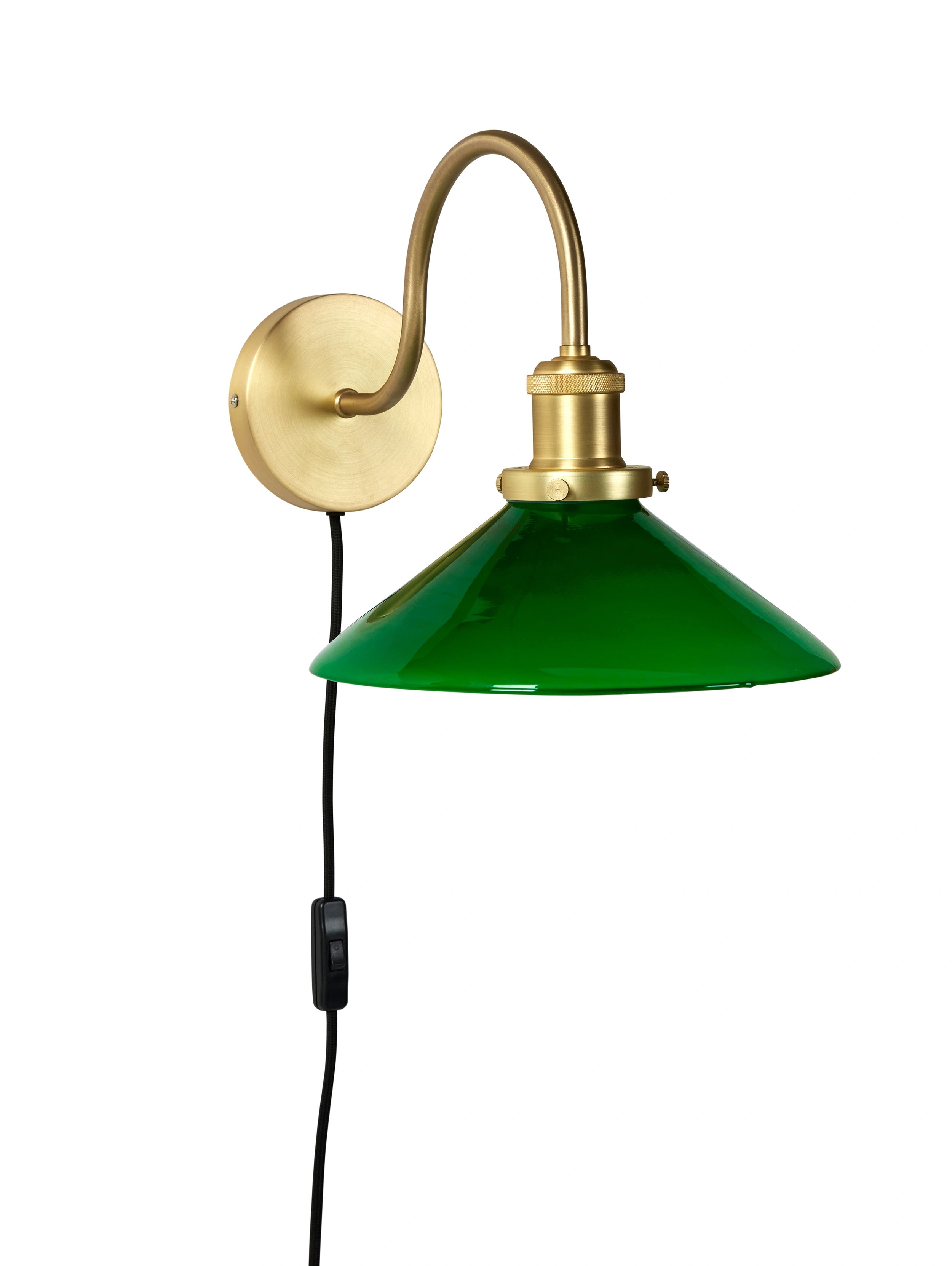 Axel Vägglampa Grön 25cm PR Home