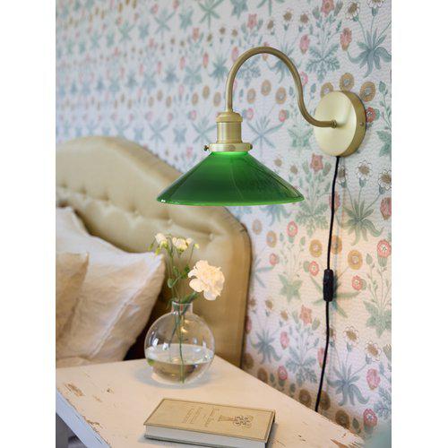 Axel Vägglampa Grön 25cm PR Home