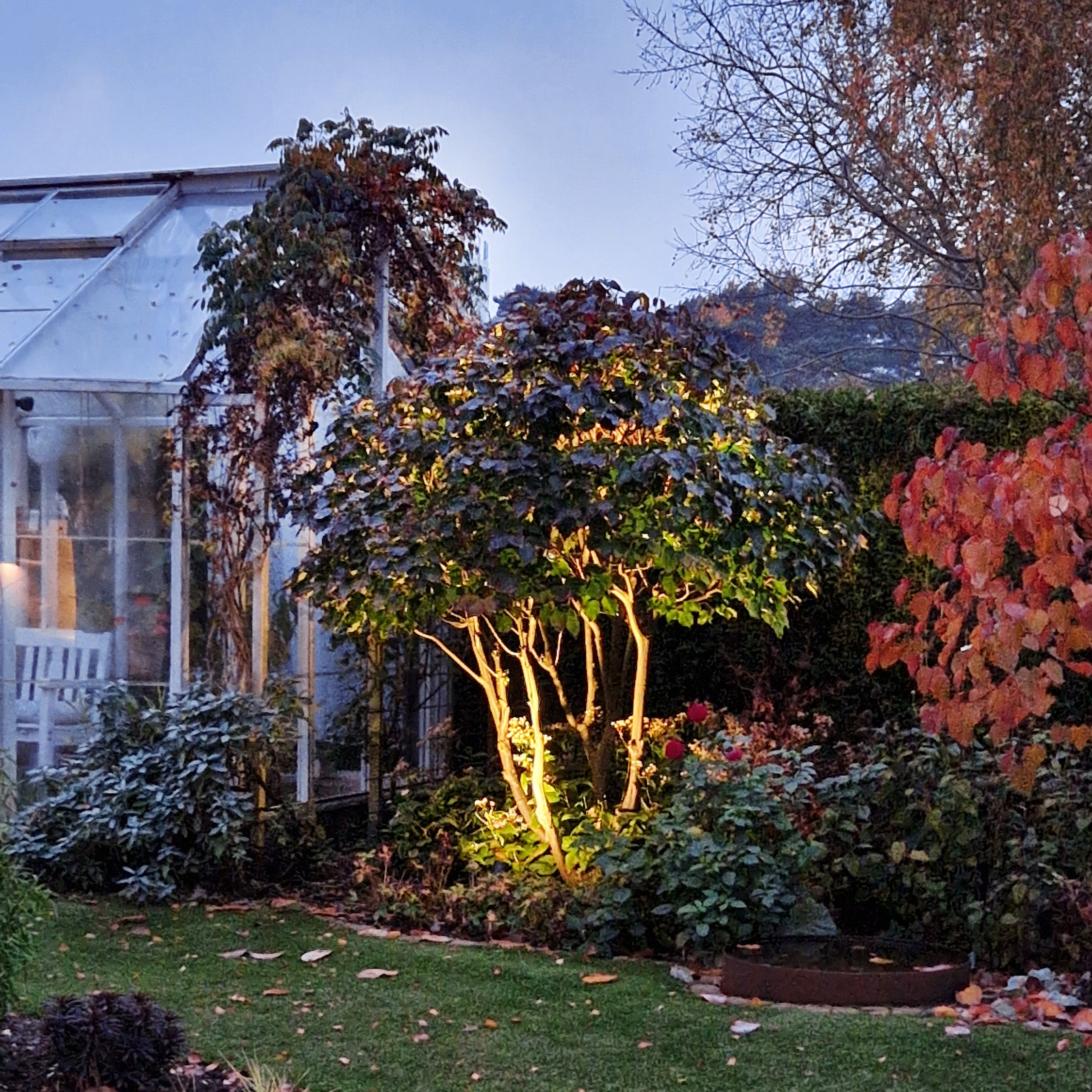 Luna (mörkgrå) Markspottar LightsOn Garden Plug & Play