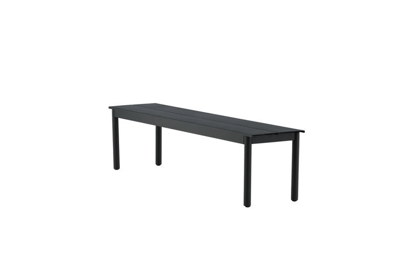 Bänk - Modena - Svart 180cm