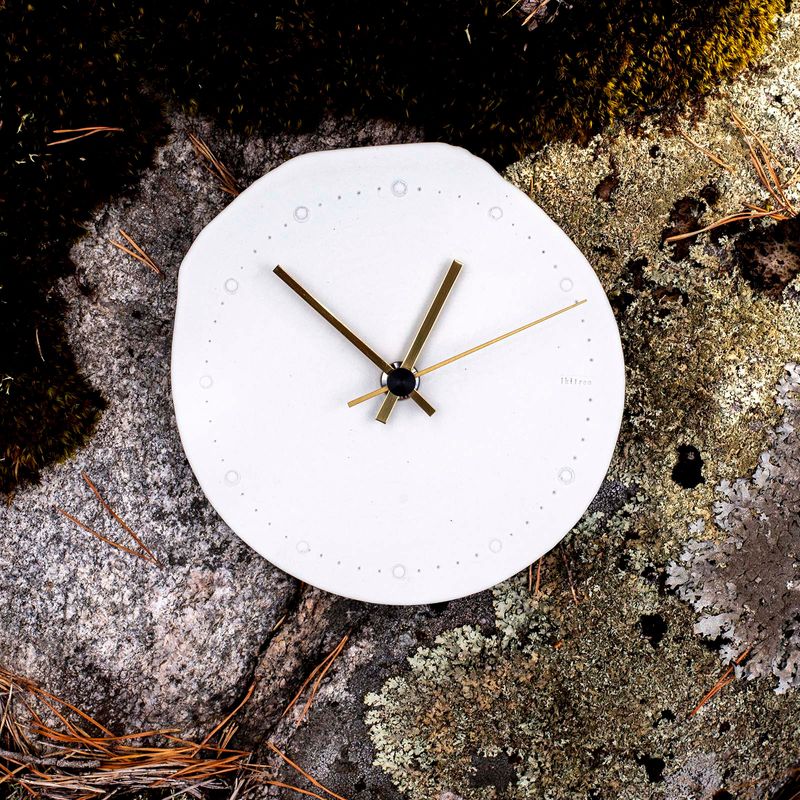 Ikitree Improviser Klocka - Vit ikitree