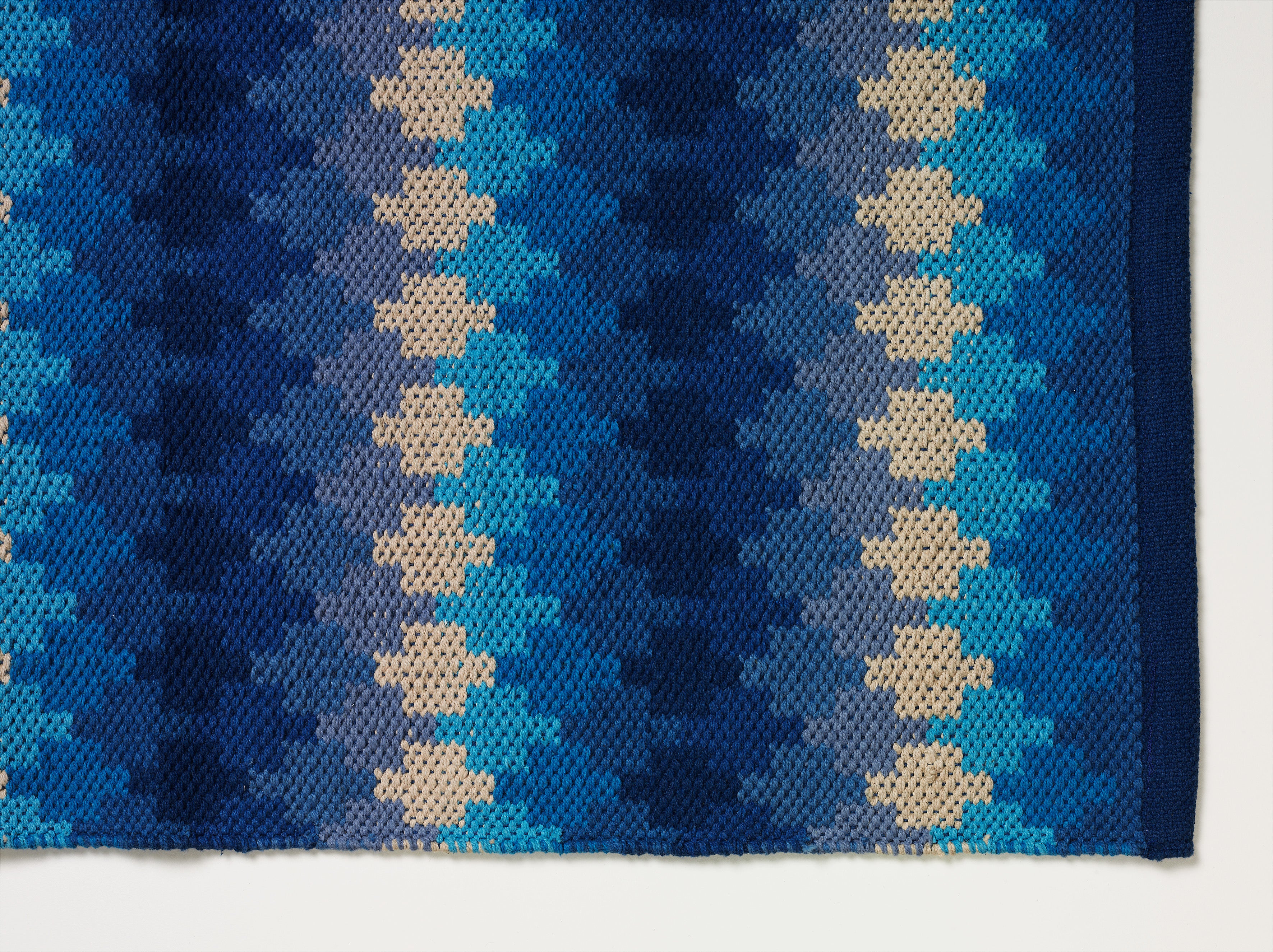 Matta Ethno 65x115 Blå Etol