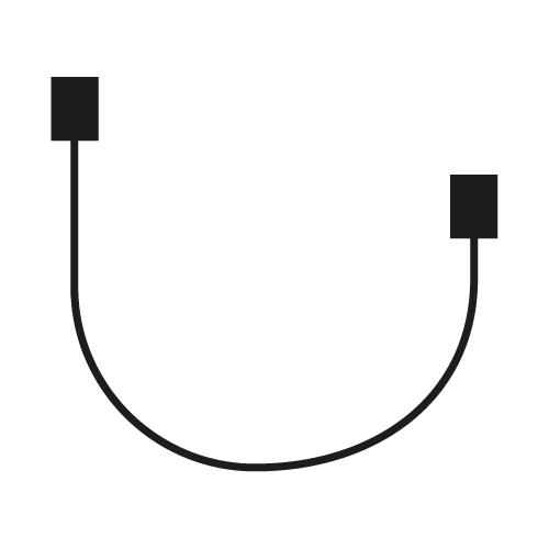 Förlängningskabel 2.5 m Kablar & Kopplingar LightsOn Garden Plug & Play