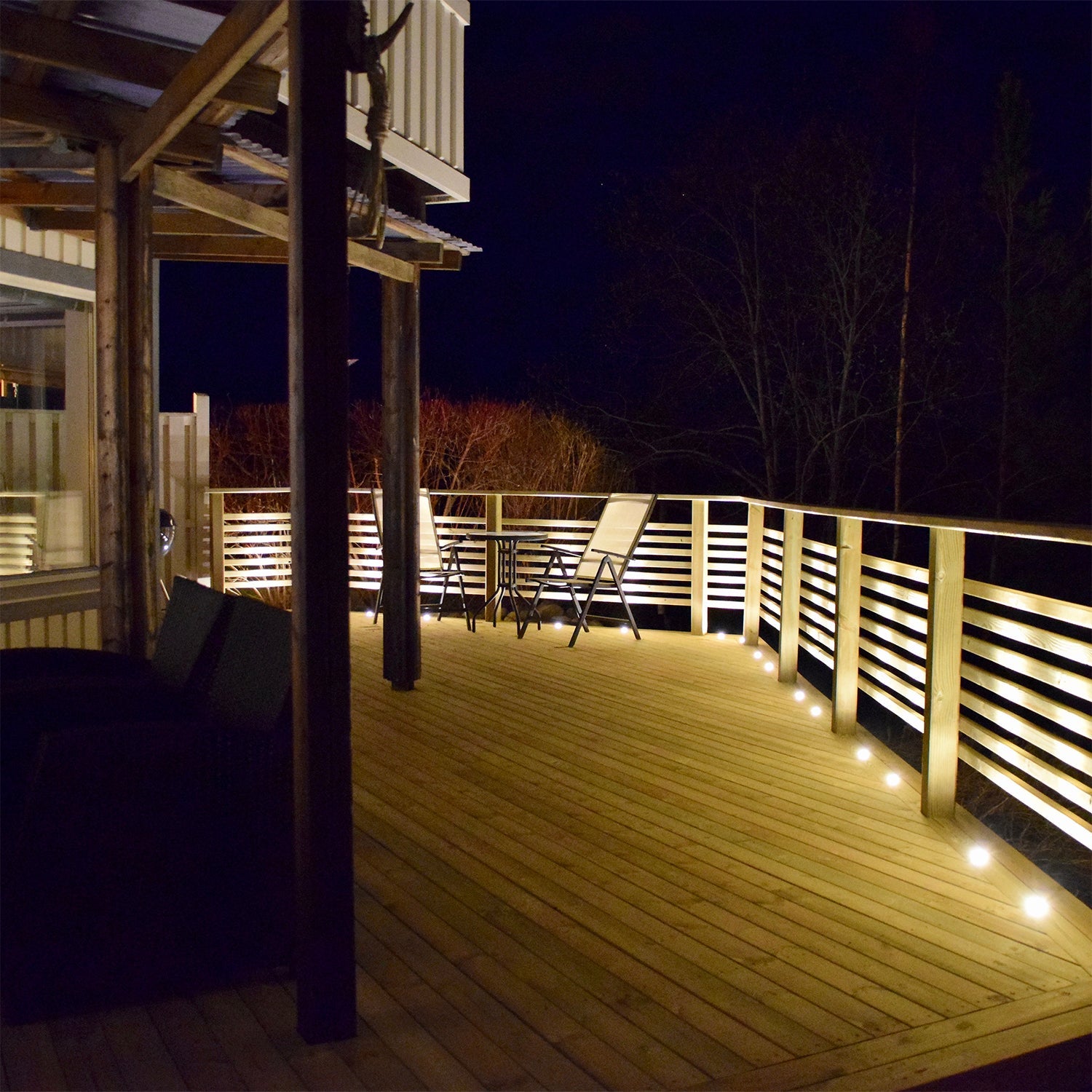 Spectrum x 5 Decklights LightsOn Garden Plug & Play