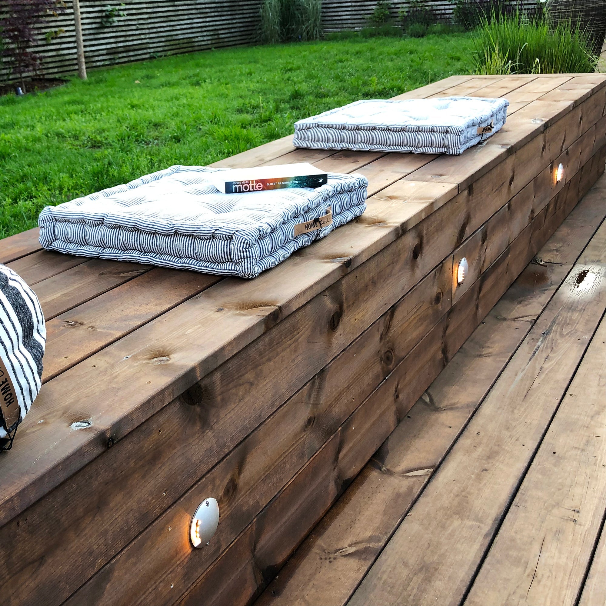 Zenit Duo 5-pack (silver) Decklights LightsOn Garden Plug & Play