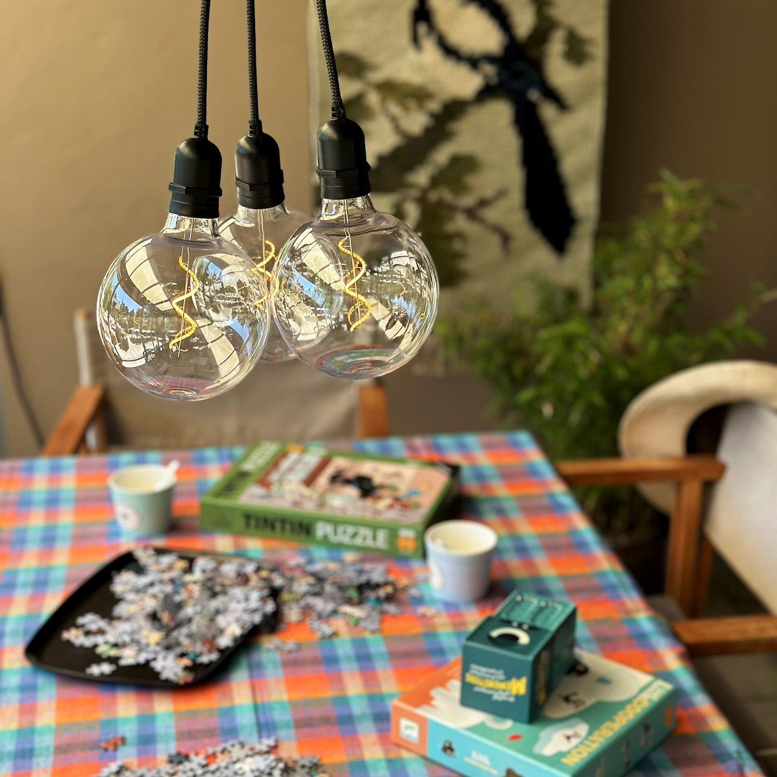 DecoXL (varmvit) + Gravity LightsOn Garden Plug & Play
