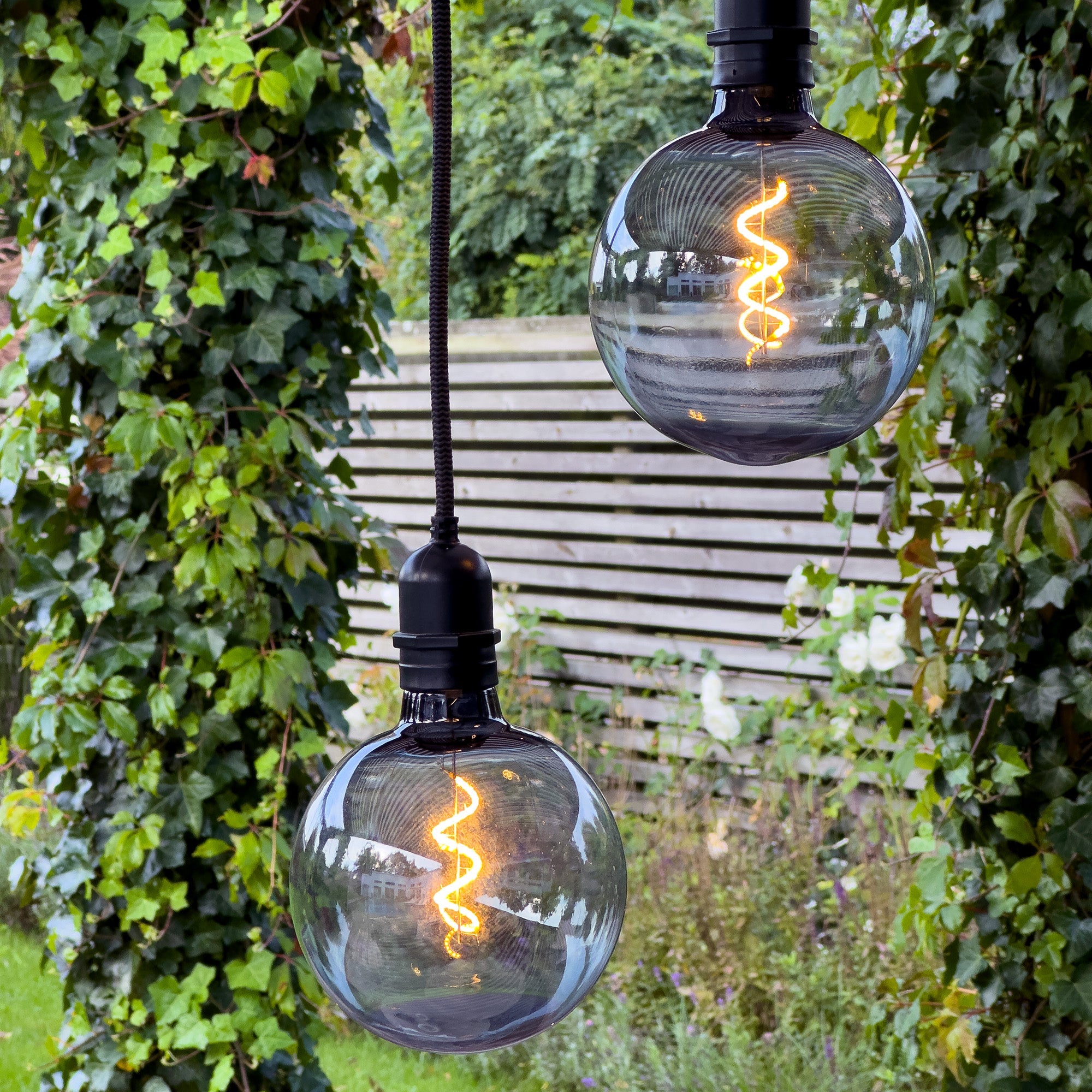 DecoXL, E27 12V (smoke) LightsOn Garden Plug & Play
