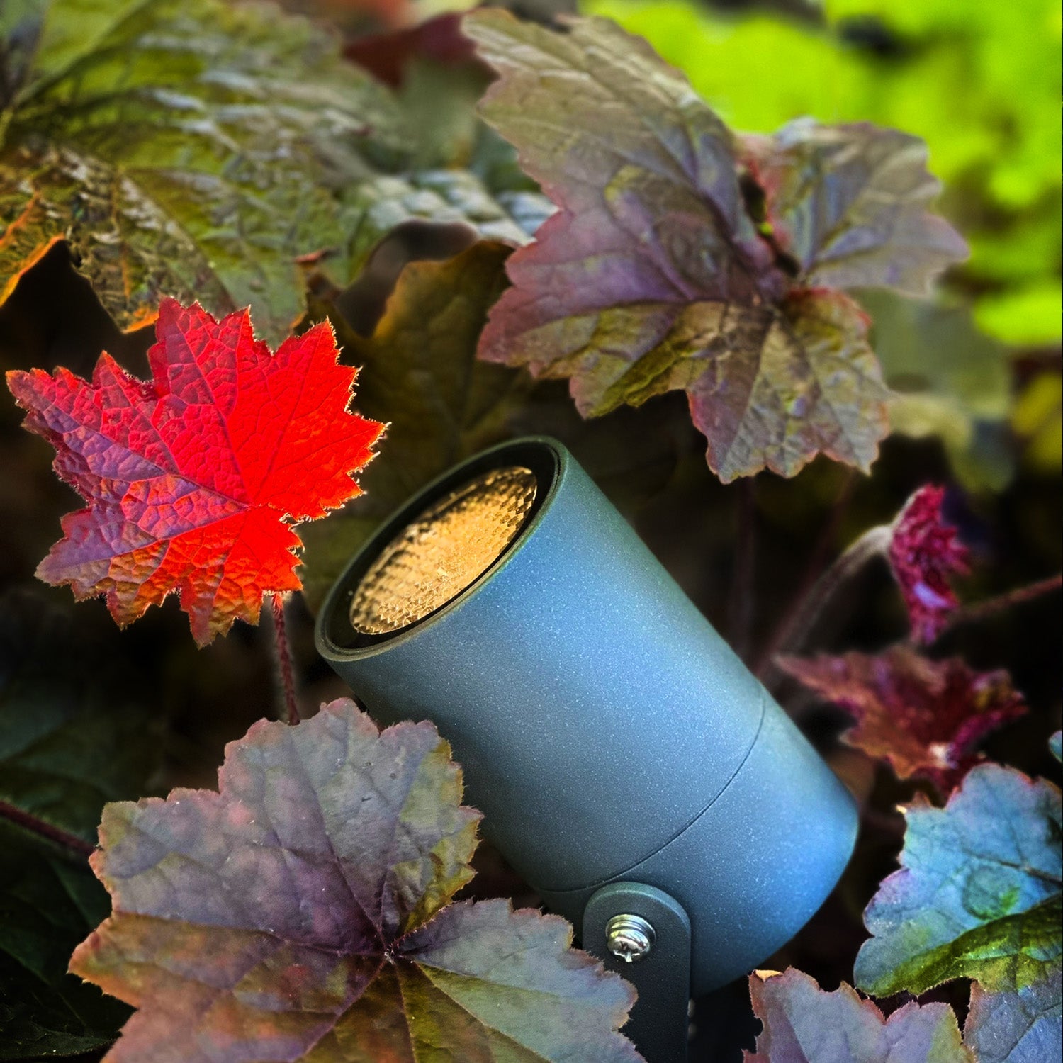 Luna (mörkgrå) Markspottar LightsOn Garden Plug & Play