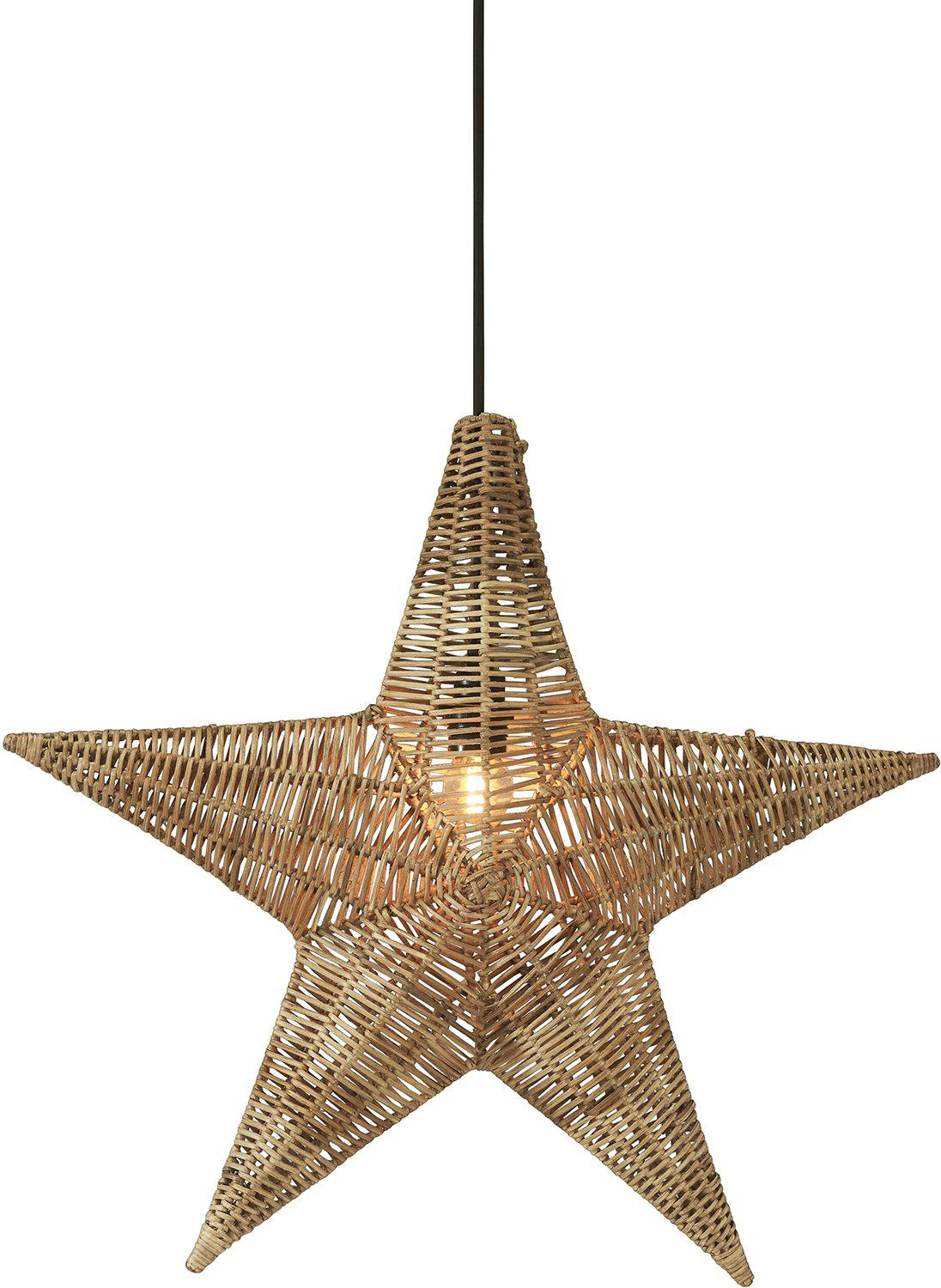 Adventsstjärna- Bethel Star Natur 58cm Belysning PR Home