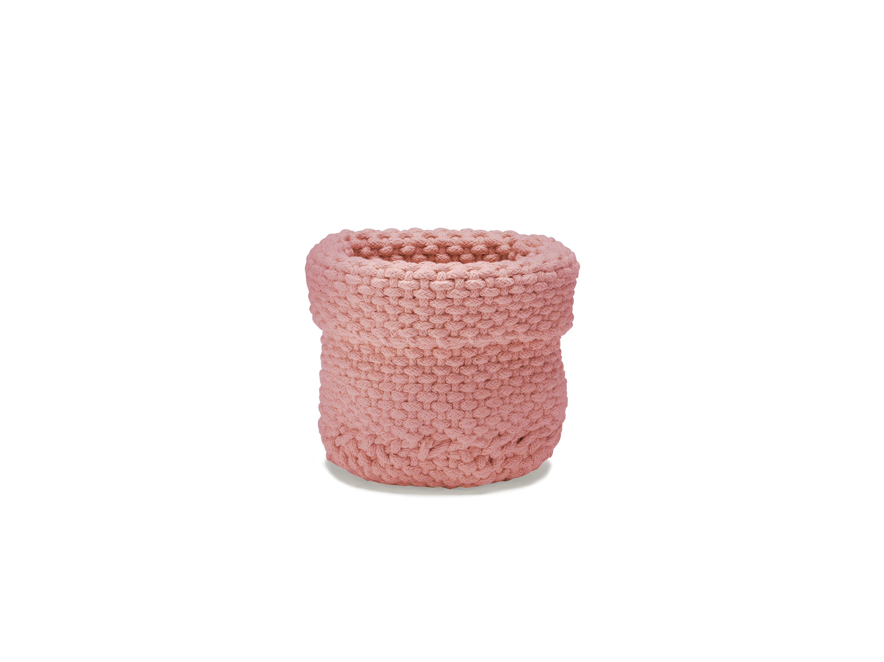Förvaringskorg Rope Medium 20x25 Dusty Pink Etol