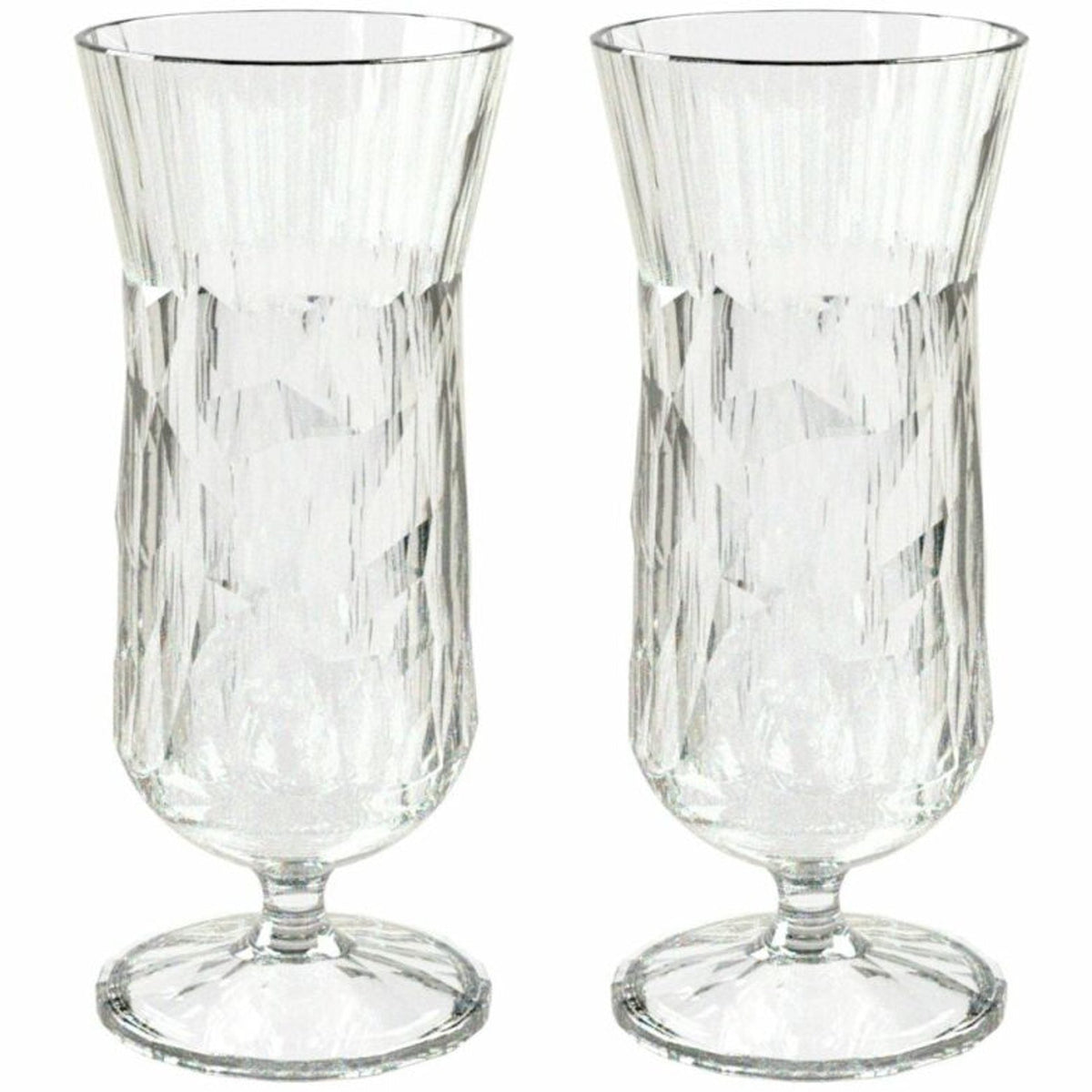 Drinkglas Club No.17 Superglas Plast 40 cl Crystal Clear 2-pack från Koziol