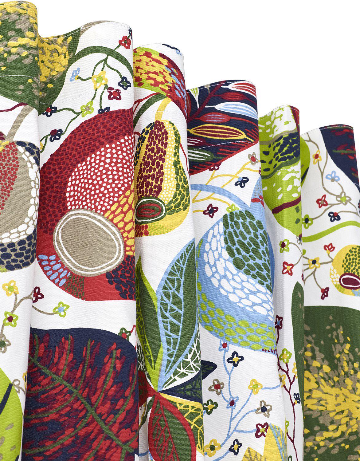 A&E Curtain 2P Röd 2x145x250cm Svanefors