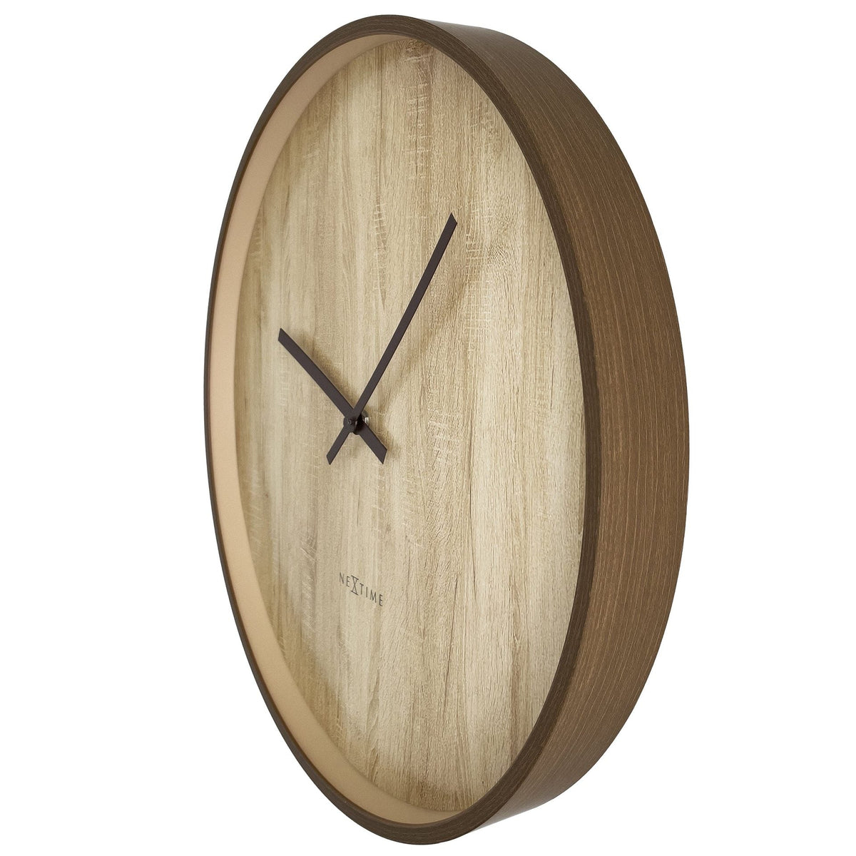 Väggklocka Oslo L 50 cm Brun från NeXtime