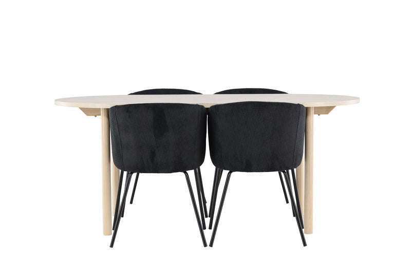Matgrupp - Berit & Andy (4 stolar) Venture Home