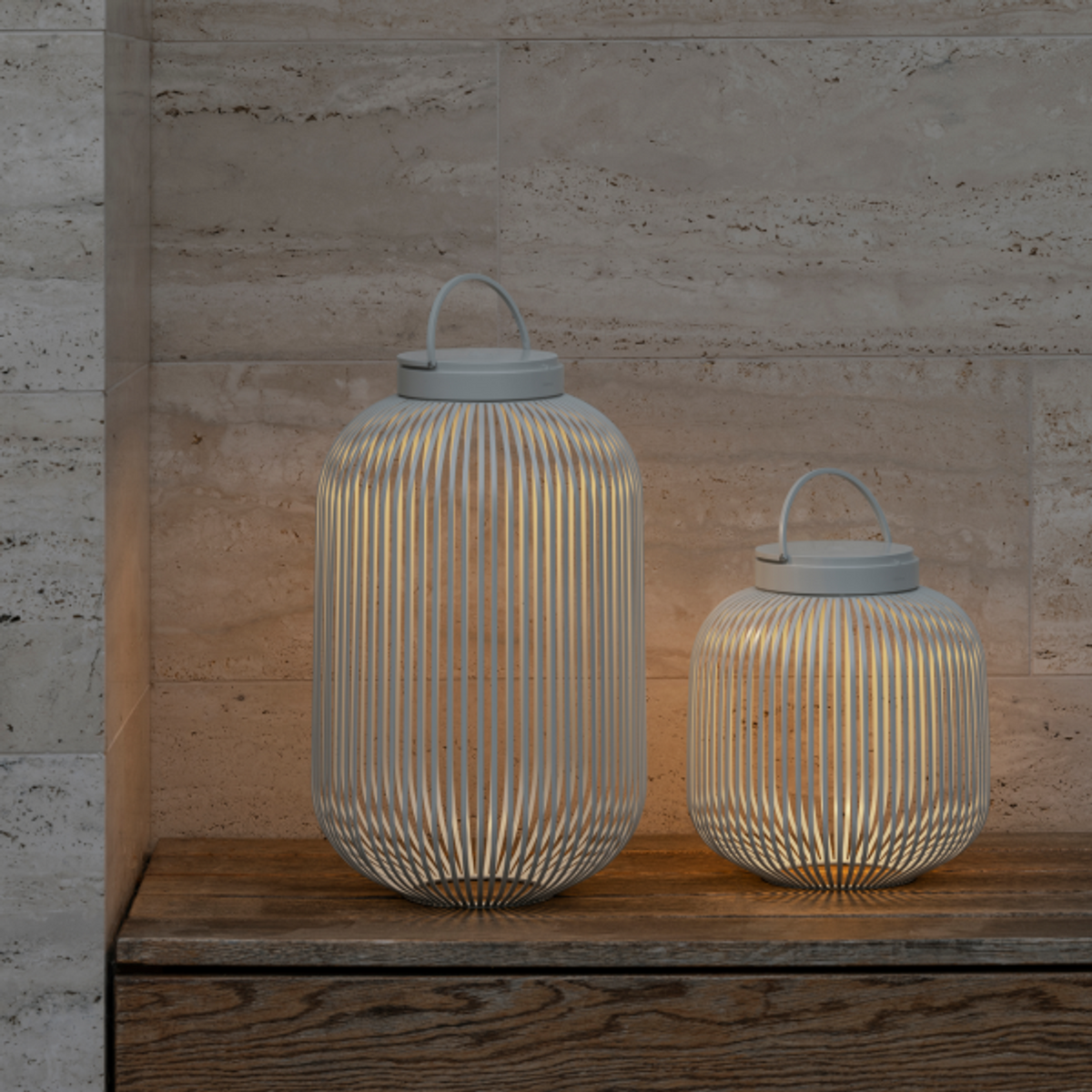 LED-Lampa Lito L 49 cm Granite Gray från blomus