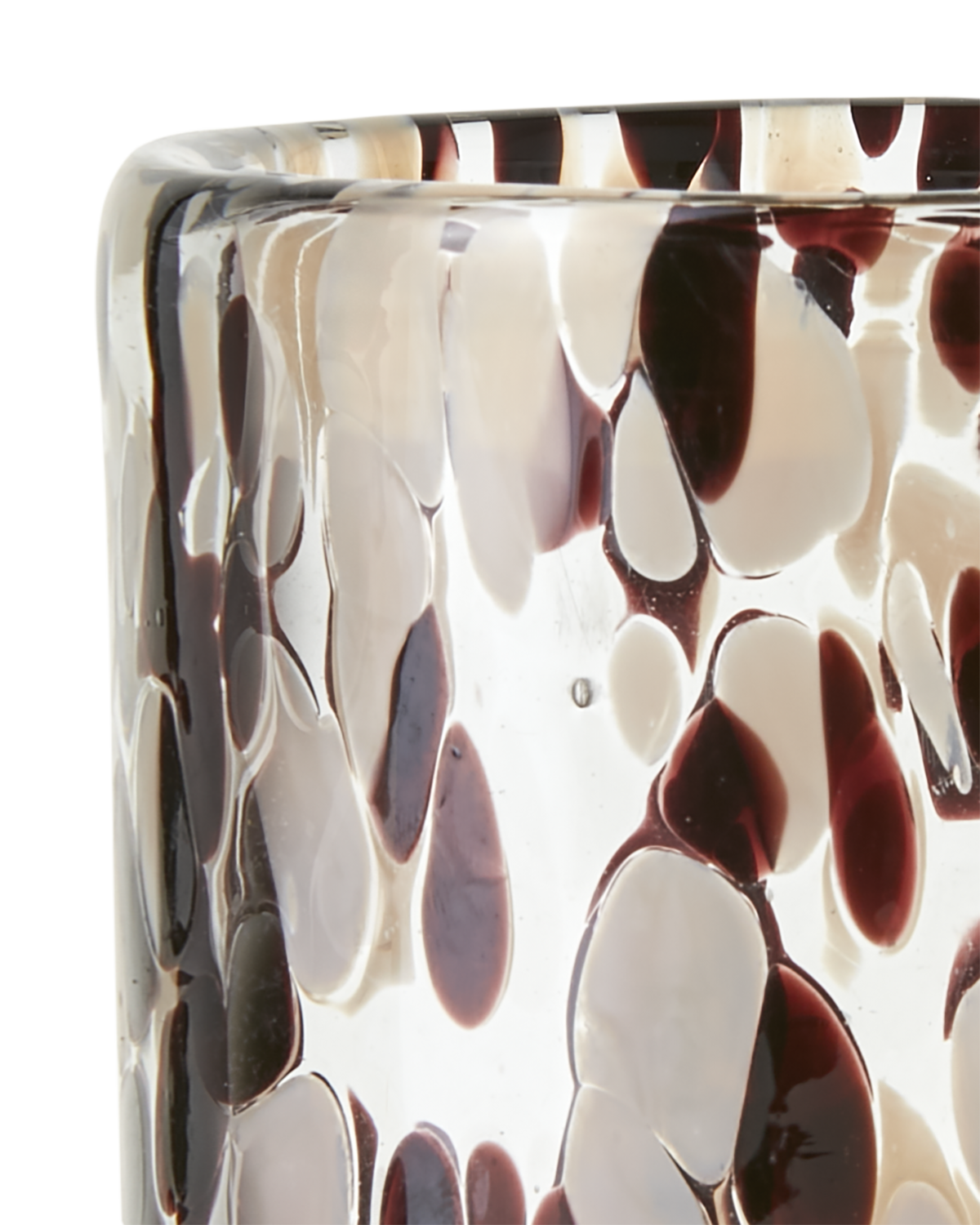 PARTY Värmeljushållare S, Brun/beige/svart Affari of Sweden