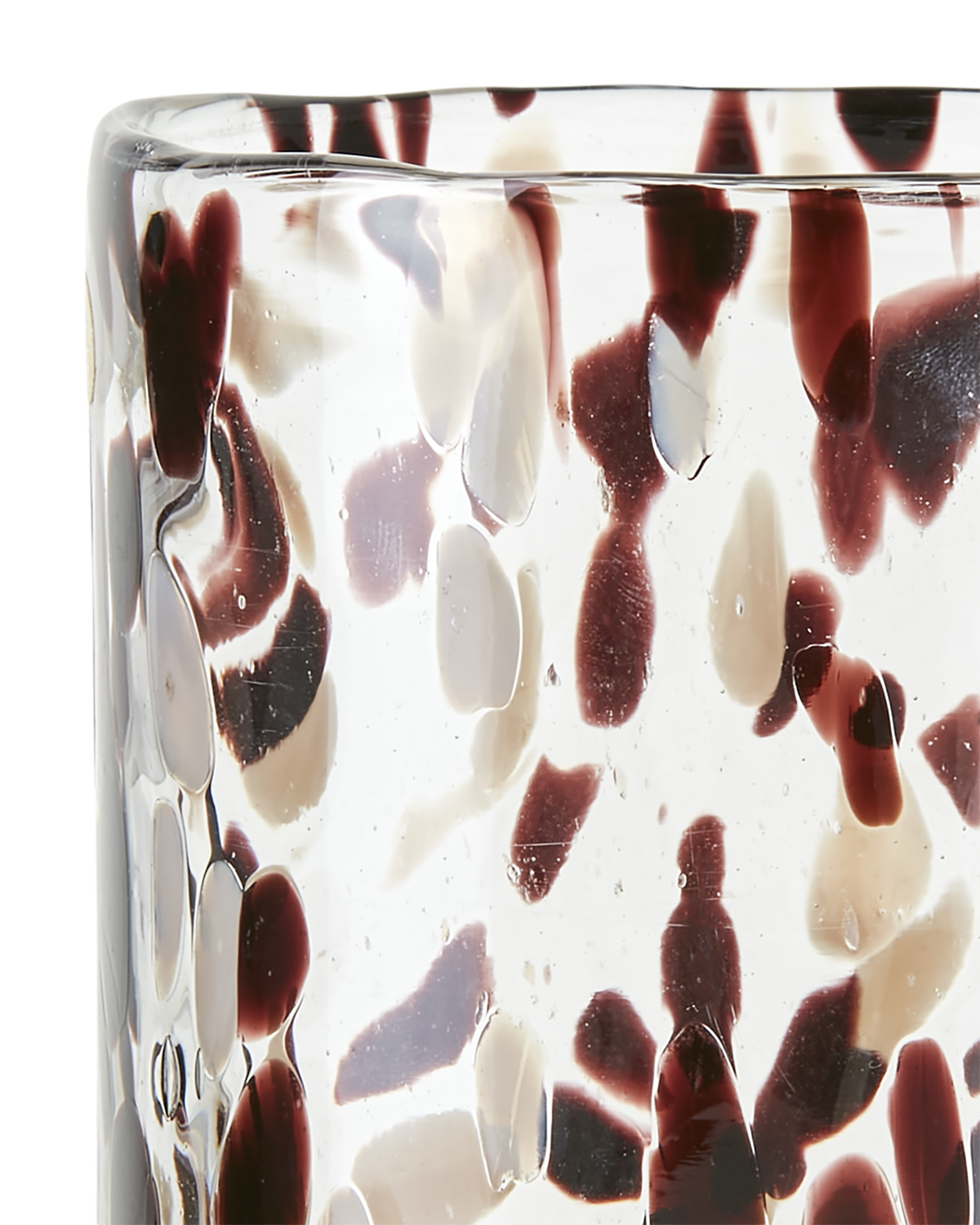 PARTY Värmeljushållare M, Brun/beige/flerfärgad Affari of Sweden