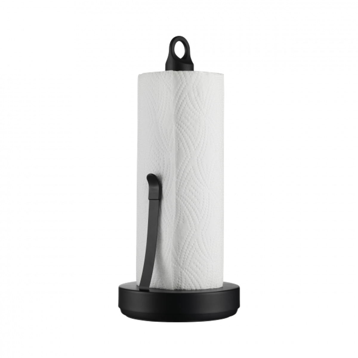 Hushållspappershållare Loop 34 cm Svart från blomus