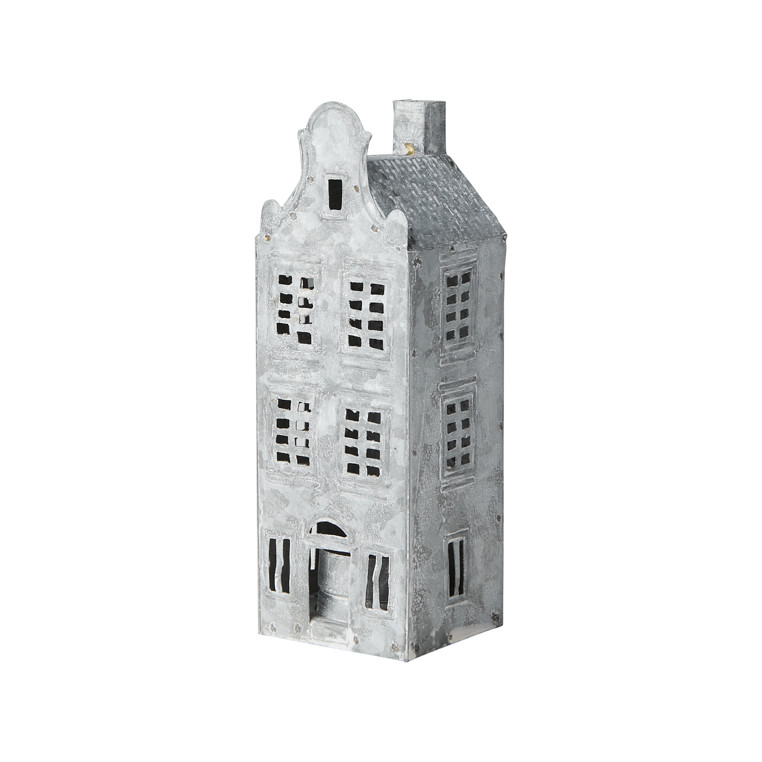 FENIX Ljuslykta hus, Grå/vit Affari of Sweden