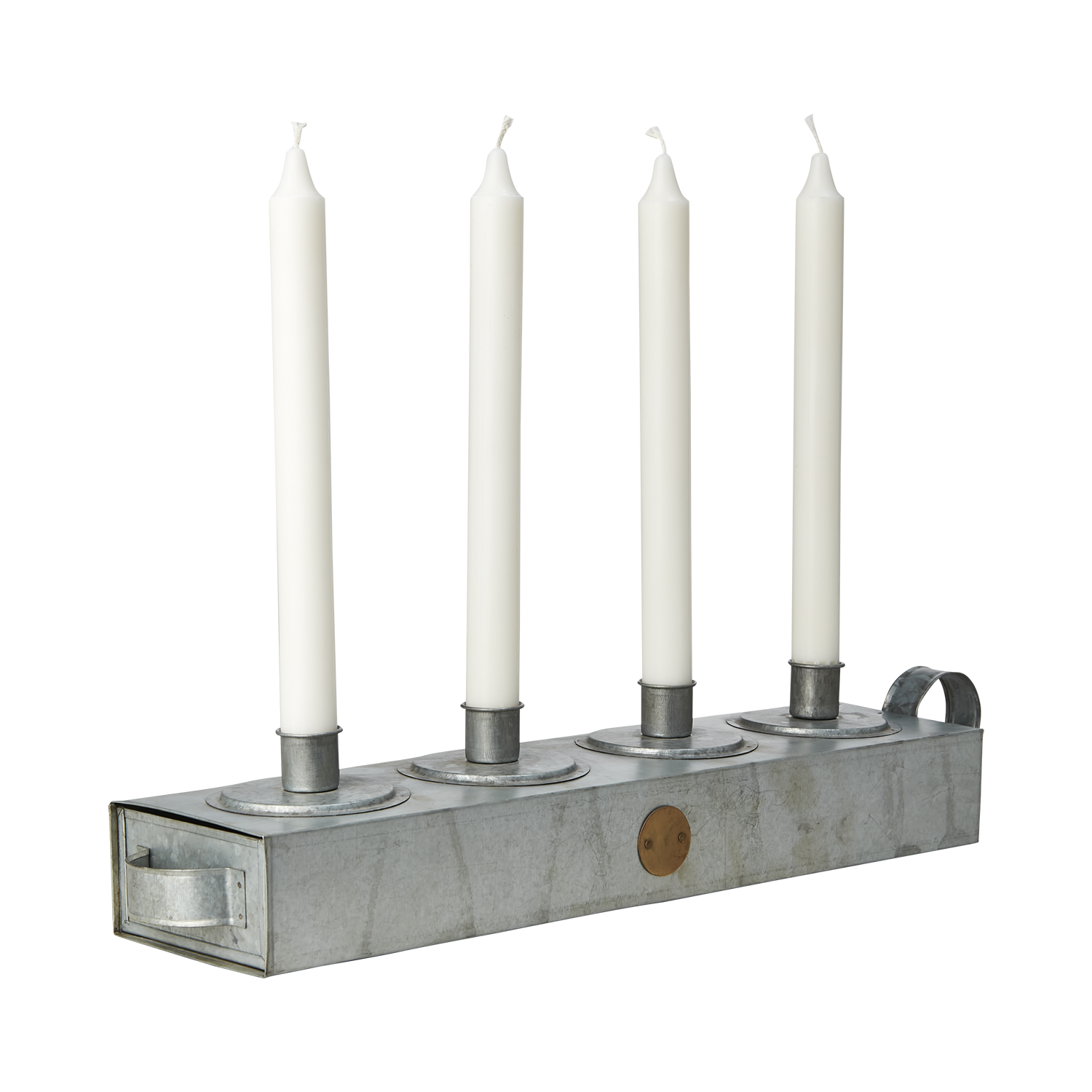 FENIX Ljusstake/ljuslåda, Grå Affari of Sweden