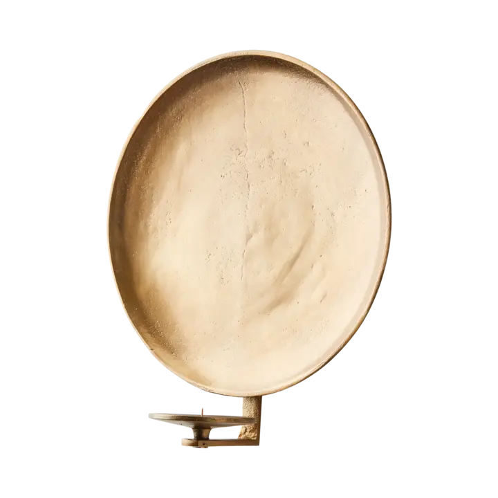 CARTER Väggljushållare 34 cm – Mässingsfärgad från Affari of Sweden