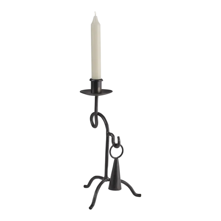 THOR Ljusstake 28 cm – Svart från Affari of Sweden