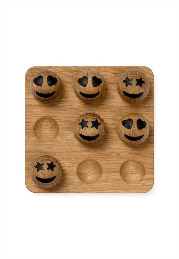 Spring Emotions Spel Tic Tac Toe Luffarschack 12x12 cm Ek Träfigurer Spring Copenhagen