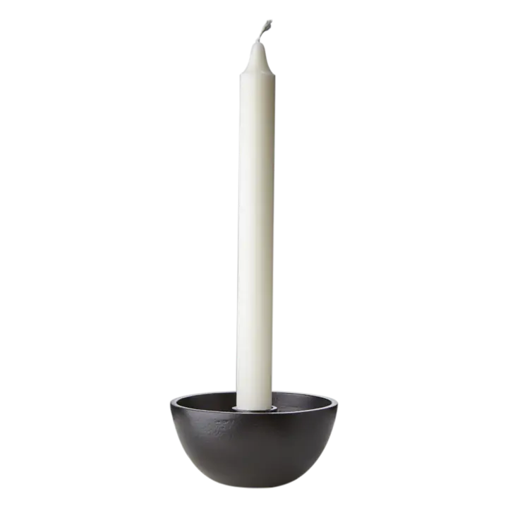 CARTER Ljusstake 5 cm – Svart från Affari of Sweden
