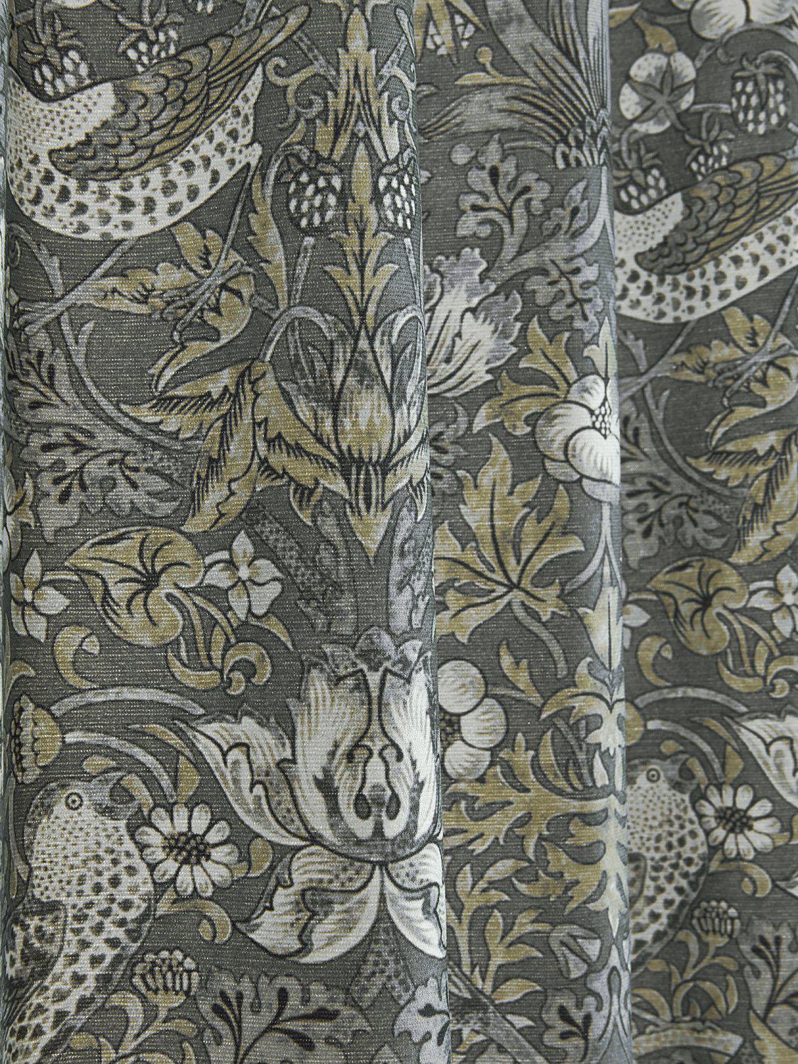 Vilja Gardin 2P Grå 2x130x250cm Svanefors