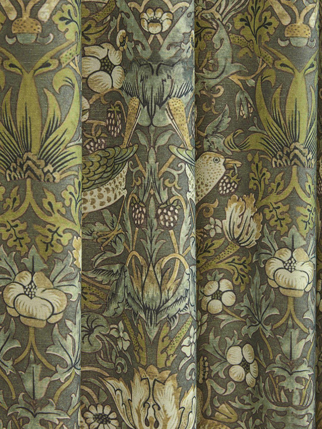 Vilja Gardin 2P Grön 2x130x250cm Svanefors