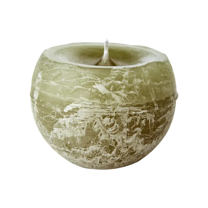 COTE NORD Klotljus S diameter 8 × 6 cm – Mossgrön från Affari of Sweden