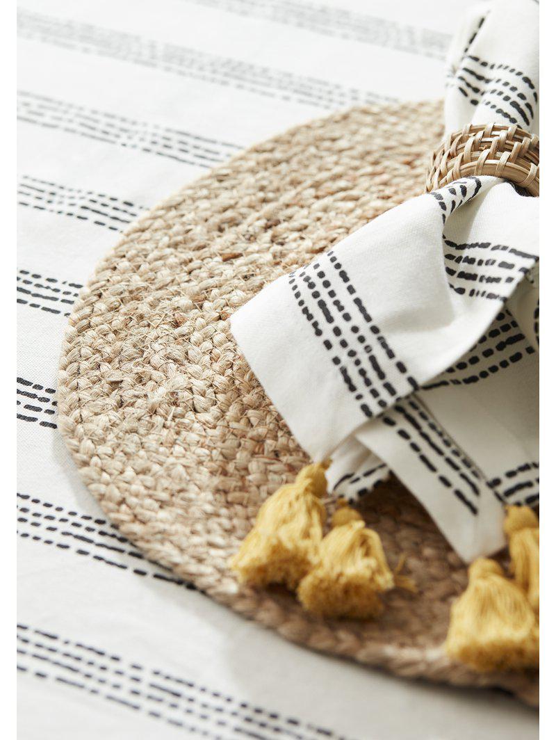 Arendal Tablett Jute 38 cm