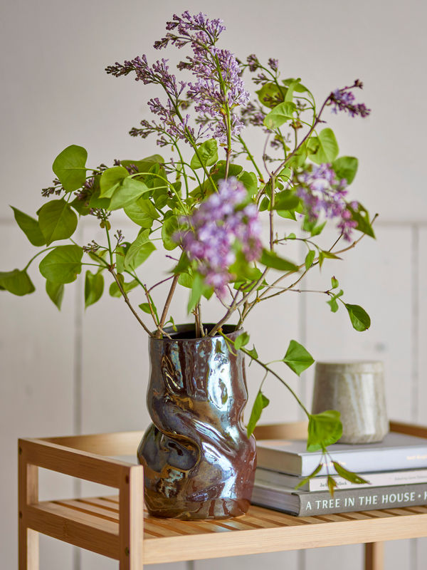 Apio Vas - Svart Bloomingville