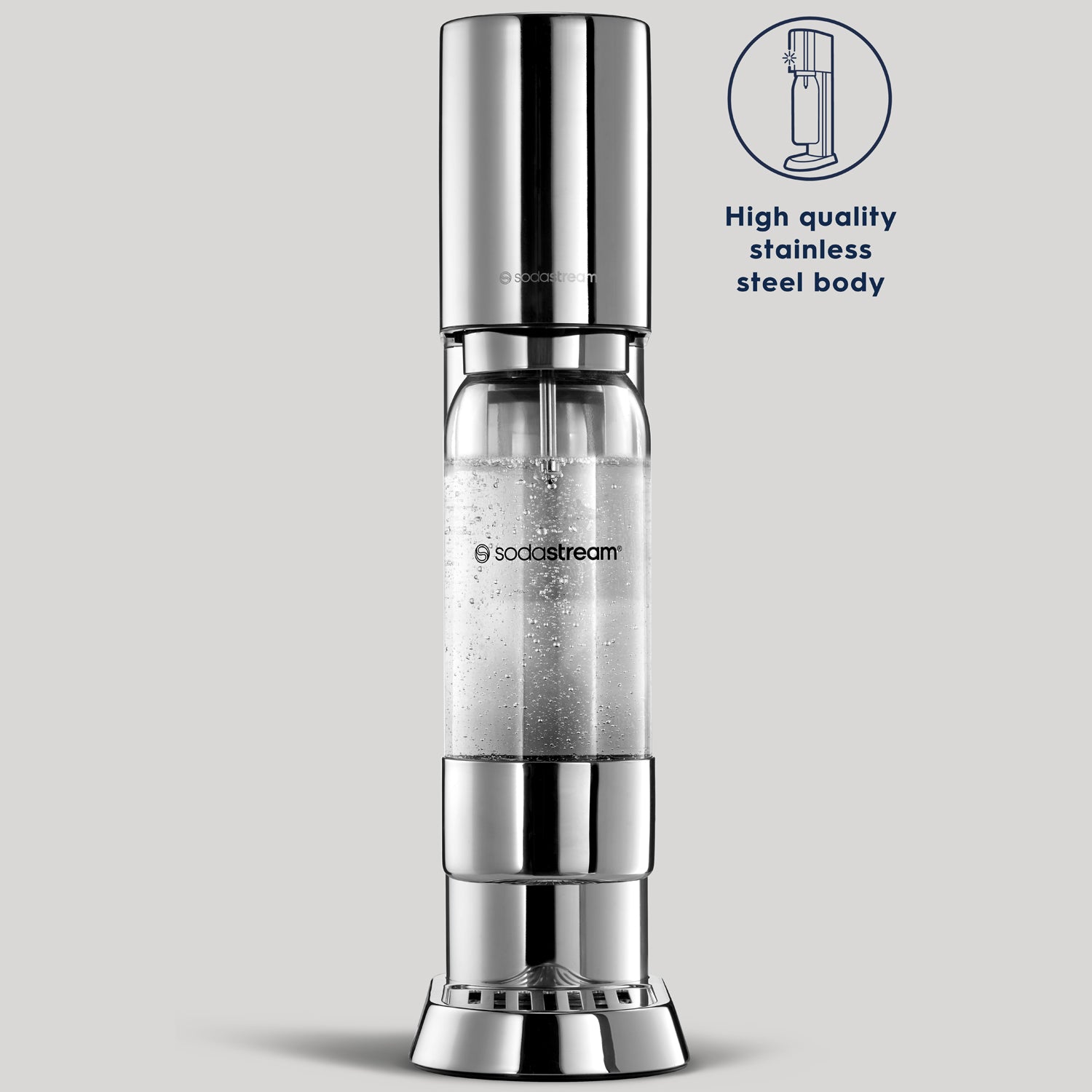 Kolsyremaskin - ensō™ Rostfri Quick Connect SodaStream